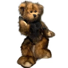 PBC International Brown Bear 11in Plush Jointed Arms Legs Plush Animal