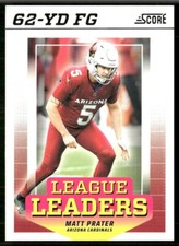 2024 Score - League Leaders Matt Prater #LL-MPR