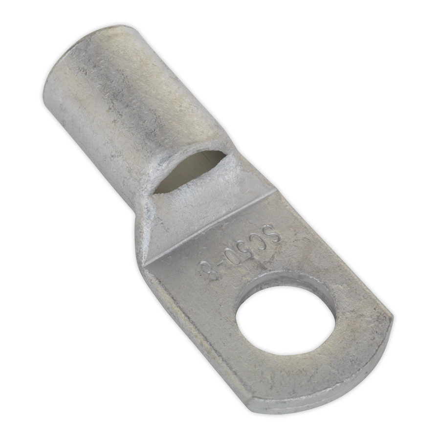 Sealey LT508 Copper Lug Terminal 50mm x 8mm Pack of 10