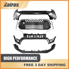 New Front Bumper Cover Kit With Grille & Mold...