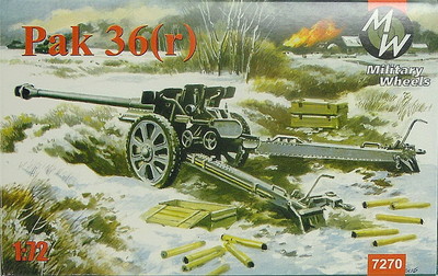 76,2 mm Pak 36(r) , 1/72, MW , Plastik , *NEU*