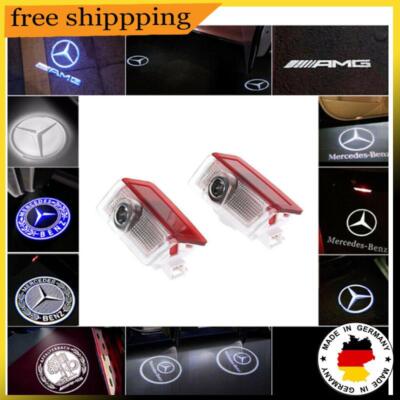 2X Door Projection Lights Benz Welcome Light E-Class C-Class GLS/GLC/GLB/GLA