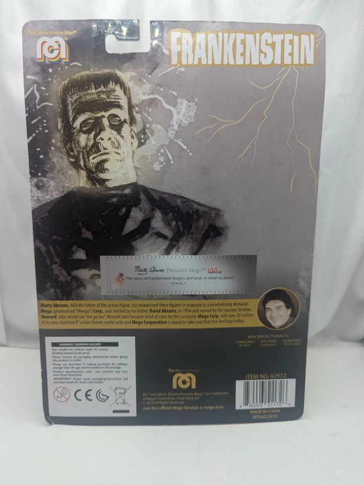 (3) Figuras de acción MEGO EDICIÓN LIMITADA Marilyn Monroe Farah Fawcett Frankenstein NUEVO Foto 4 de 4