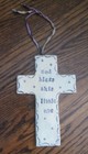 NEW NUSERY BABY CERAMIC CROSS BY TWO PEAS — photo 1