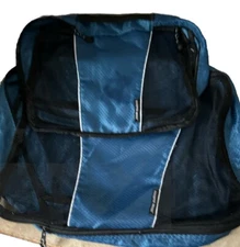Sharper Image Travel Bag 2 Piece Set One Large One Medium Color Blue