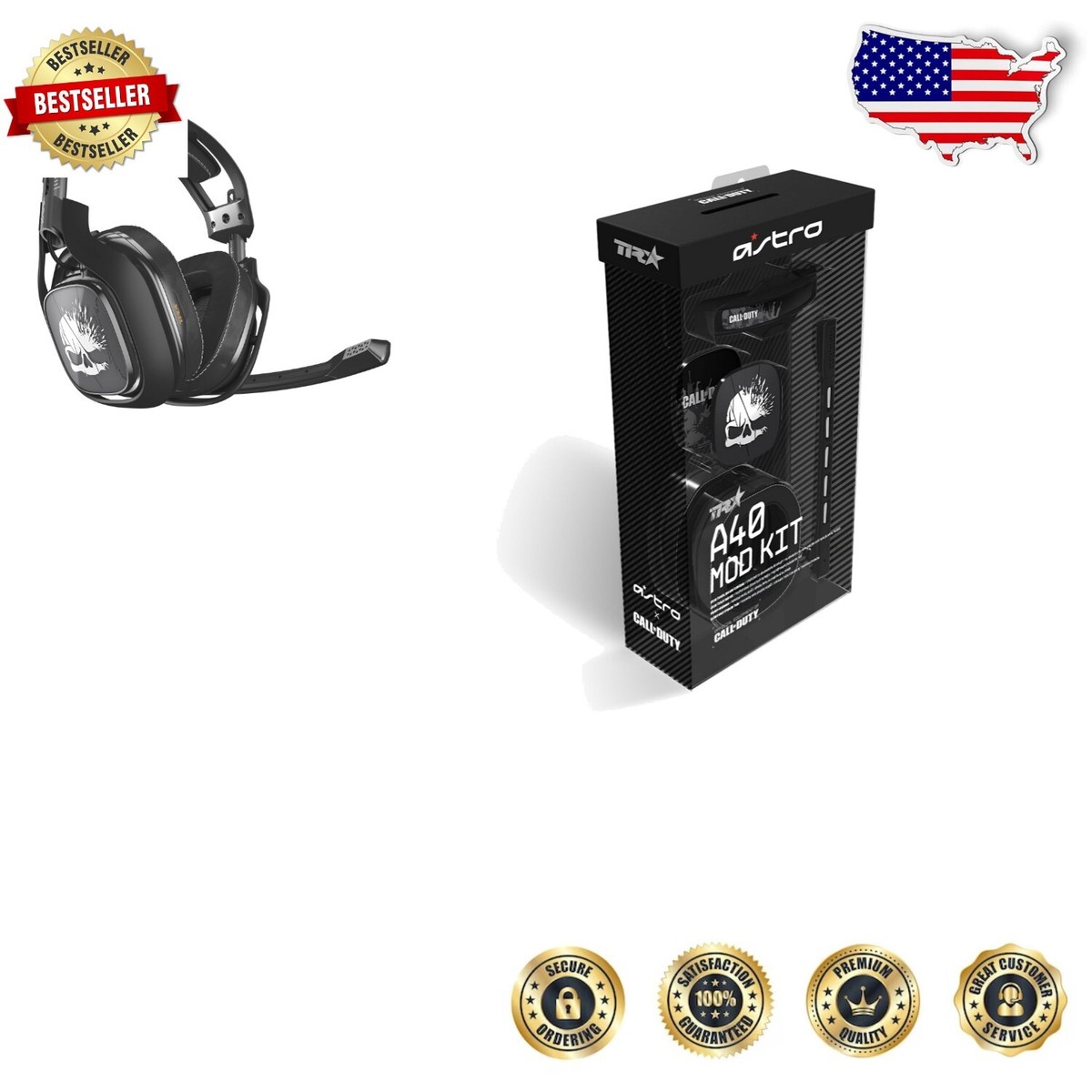Astro A40 Noise-cancelling Mod Kit ASTRO Gaming A40 TR Mod Kit
