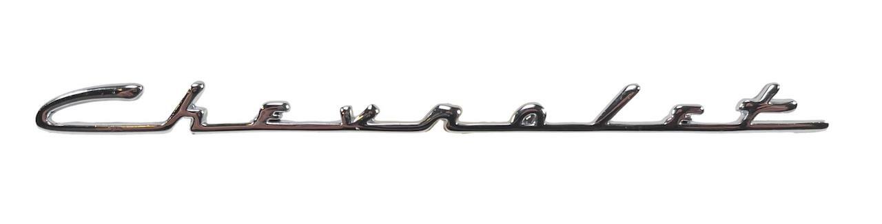 55 56 Chevy 210 & 150 Chevrolet Dash Script *NEW* 1955 1956 Chevrolet ...