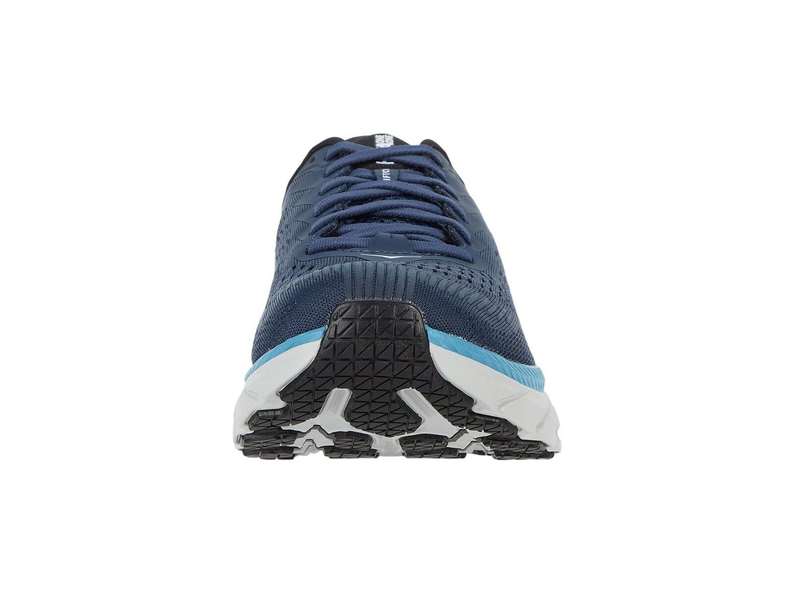 HOKA ONE ONE Clifton 7 Men's Lightweight Lace-Up Sneakers Blue Mesh Size 10 EE image 5