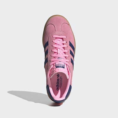 Adidas Originals Gazelle Bold W [H06122] Women Casual Shoes Pink 