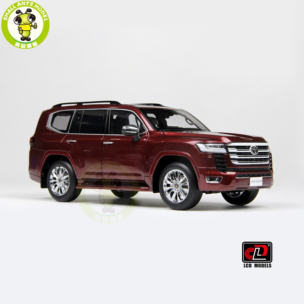 1/18 LCD Toyota Land Cruiser ZX LC300 Red Diecast Model Toy Car | eBay
