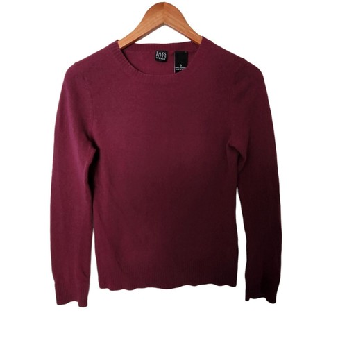 Saks Fifth Avenue Purple 100% Cashmere Sweater Size S Small - Picture 5 of 8