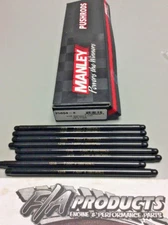 Manley 25854-8 Swedged End 7.500" Long .080" Wall 3/8" 4130 Push Rods Set Of 8