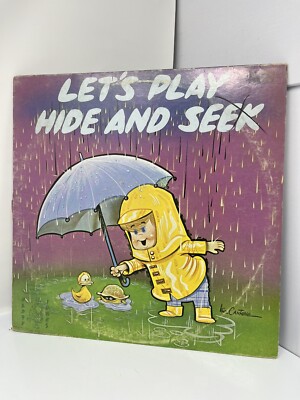 Let's Play Hide And Seek Children's Songs Happy Tunes Record Vinyl 12'' LP HT 710