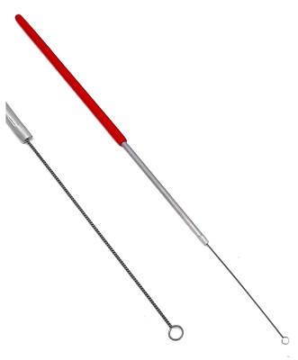 Bacterial Inoculating Loop 3mm,Braided/Twisted Nichrome Wire,PVC Aluminum Handle