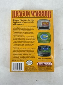 Dragon Warrior (NES 1989) CIB Complete Maps Explorer's Handbook, All Extras Exc