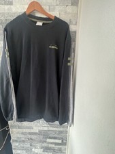 Mens DIADORA Long Sleeve Sweatshirt-Black-Siz...