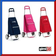 Carrello Trolley con 2 Ruote Portaspesa Porta Spesa in Acciaio Impermeabile 30KG