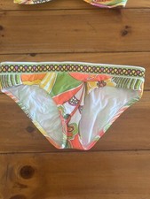 Trina Turk white Multi Color Swim Bottoms- Sz 4