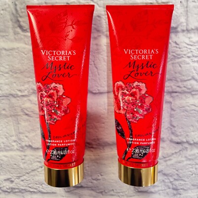 2 VICTORIA'S SECRET MYSTIC LOVER FRAGRANCE LOTION Skin 8oz 236ml NEW
