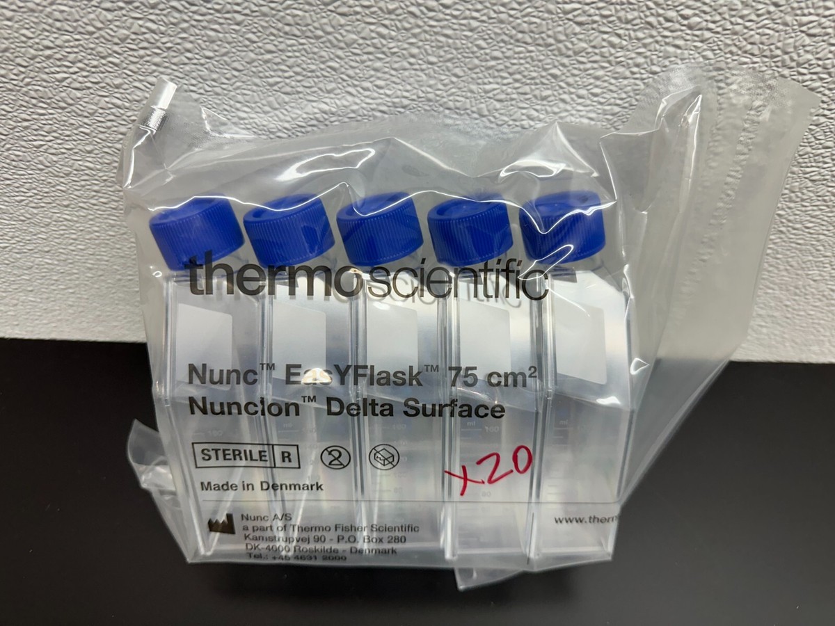 chipi(ϋ) Thermo Scient REF 156472 EasYFlask 75cm2 Cell Culture Flasks