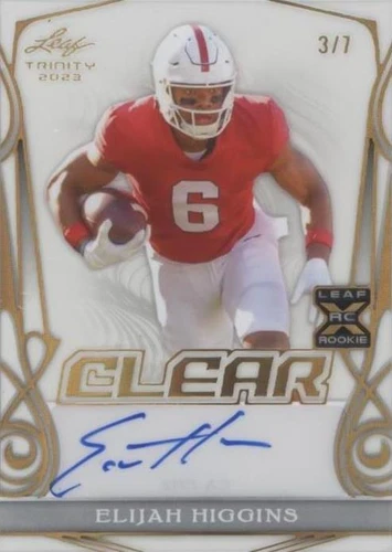 2023 Leaf Trinity Elijah Higgins #CA-EH2
