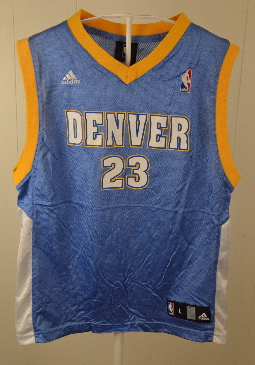 Nuggets CAMBY 23 ジャージ Lサイズ Reebok Basketball Jersey Nuggets #23 Camby Rainbow Colors