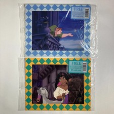 Vintage Disney Special Edition Hallmark Hunchback Of Notre Dame Print 1990s Set
