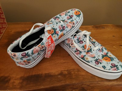 garden floral era vans