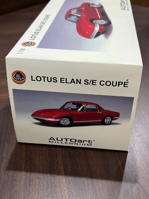 AUTOart Millennium 1/18 Lotus Elan Coupe S/E Series 3 Red 75351 | eBay