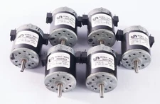 ( Lot of 6 ) MERKLE-KORFF 24 VDC GEAR MOTOR S4463E-G 26-70-2-UM 04519
