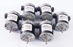 ( Lot of 6 ) MERKLE-KORFF 24 VDC GEAR MOTOR S4463E-G 26-70-2-UM 04519