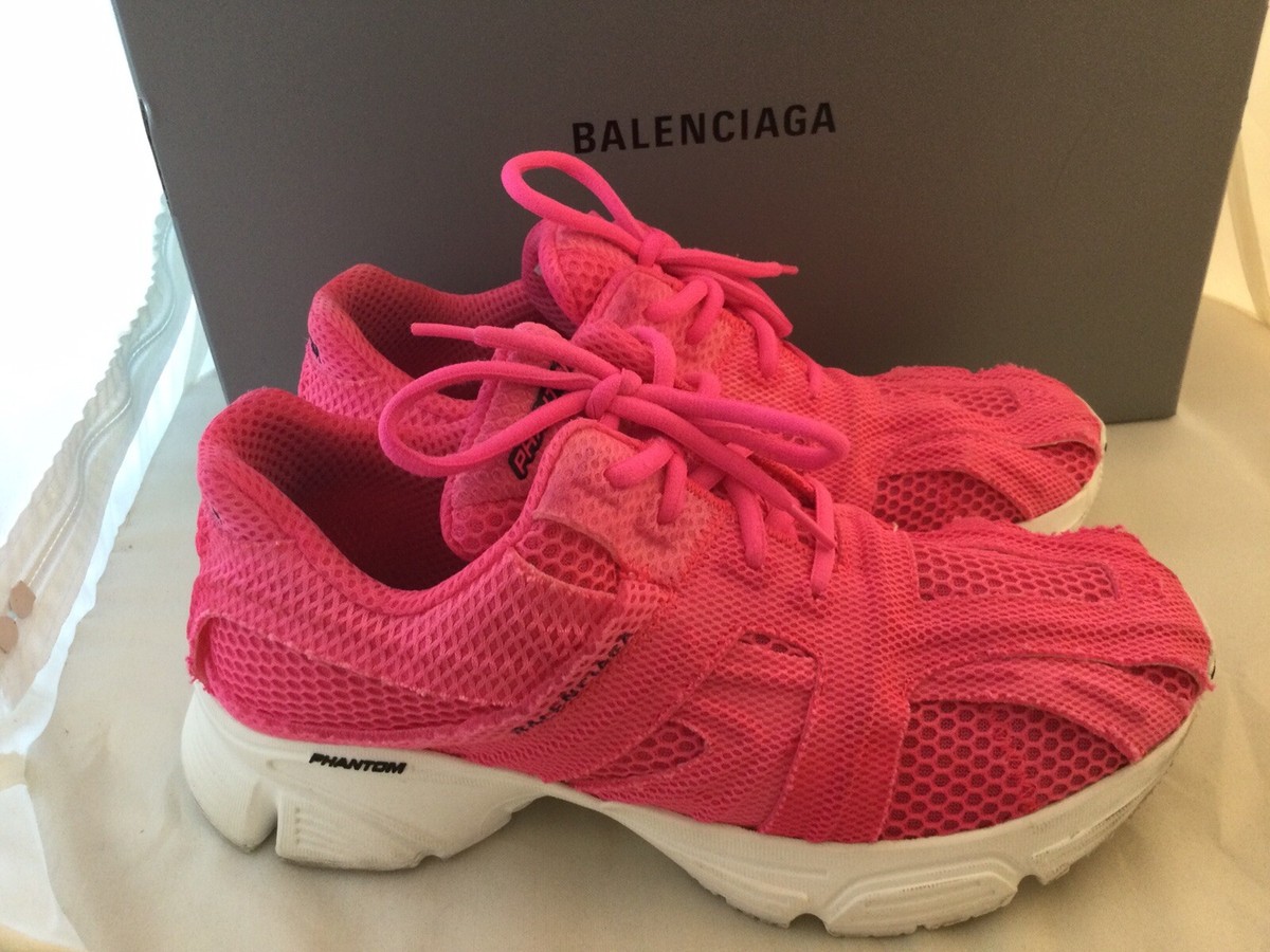 Size 9 - Balenciaga Phantom Sneaker Pink Flou/white Size 9