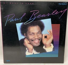 Paul Beasley - My Soul Is Free (LP) Myrrh  Funk Soul Gospel VG+