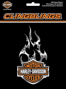 harley davidson aufkleber auto