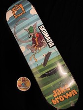 RARE Sk8mafia Jake Brown Skate Rats Skateboard Deck Pro Model TMNT Splinter