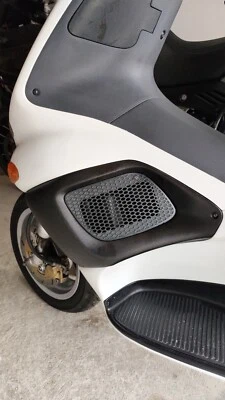 Cubierta de carenado cromada Gilera Coguar 125 4T 1999-2002 JD09E