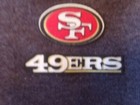 "SAN FRANCISCO 49ers" Gray Men's L/S SweatShirt 50% Cotton/Poly (S) NWT $28 — photo 1
