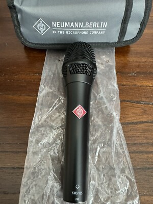 【NEUMANN】 KMS 105 bk コンデンサーマイク ブラック・未使用 NEUMANN KMS105 BK(ブラック)(国内正規品3年保証)(ノイマン)(KMS