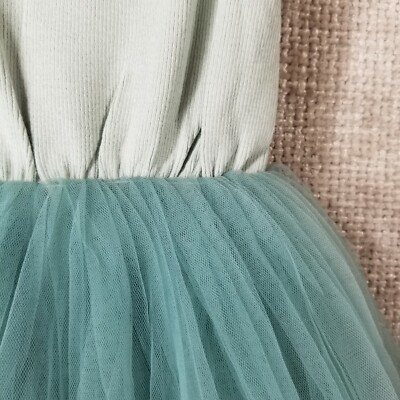 Dudu Cream Sleeveless Tutu Dress Sage Green Toddler 18-24 Months NWT | eBay