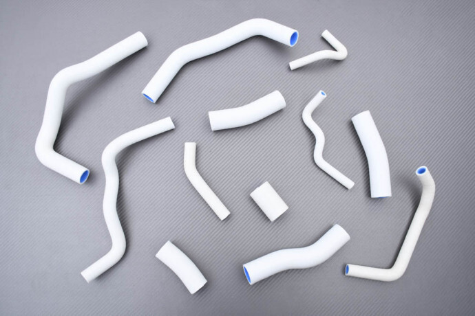 Kit durites silicone blanc de qualité supérieure pour CBR 1000RR 06-07