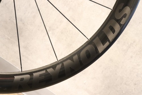REYNOLDS Blacklabel Aero 46 DB Carbon Tubeless Wheelset Shimano 11/12S - Picture 6 of 10
