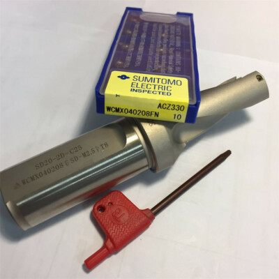 SD20-2D-C25 U drilll High speed drill +10pcs WCMX040208FN ACZ330  inserts