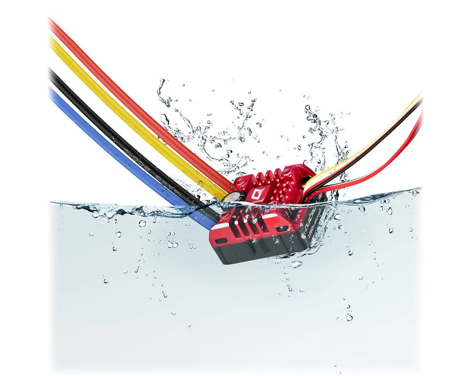 Hobbywing QuicRun WP1080 G2 Crawler Brushed Regler 80A HW30120202  - Bild 4 von 4