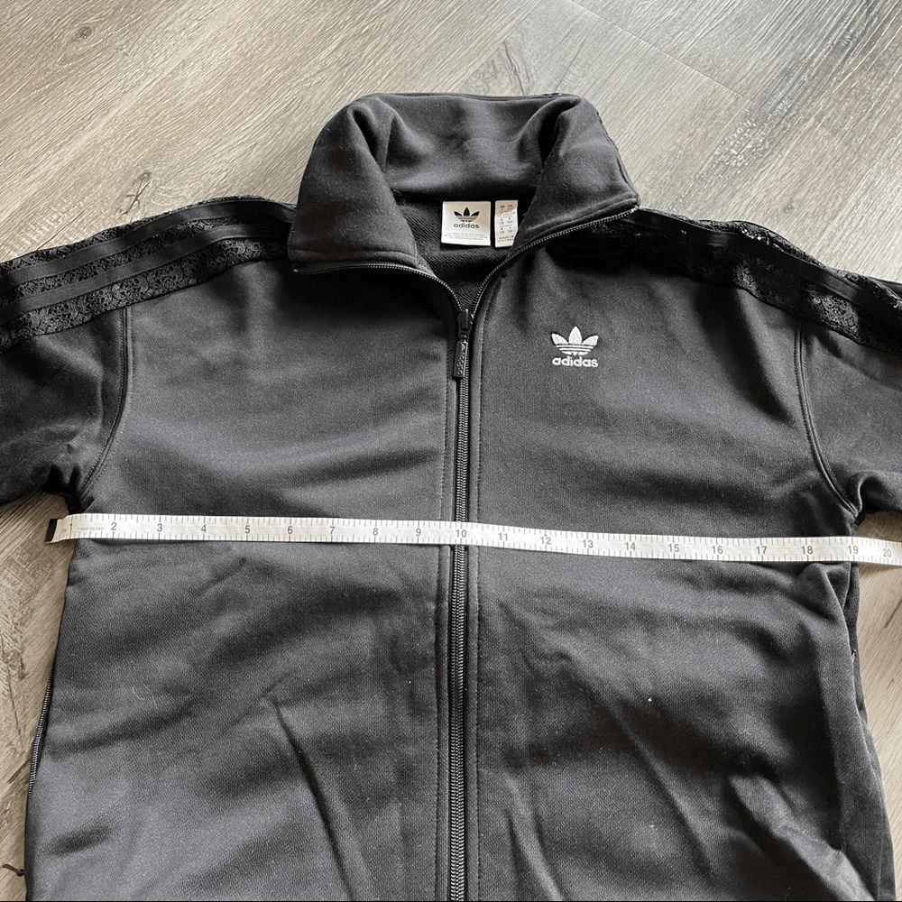 Adidas LACE TRACK JACKET- Black - size xxs | eBay