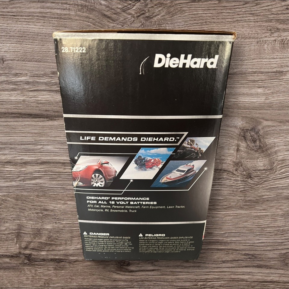 DieHard 12v Battery Charger Engine Starter Fully Automatic 2/10/50 Amp