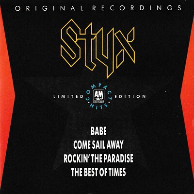 Styx - Babe / 4 Track MCD / Lmtd.Ed.