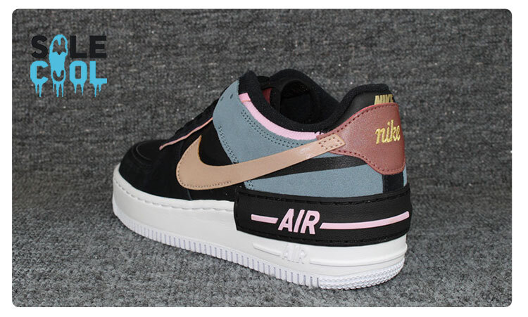 Nike Air Force Low Shadow Black Light Arctic Pink Claystone Nike Air Force Low Shadow Black Light Arctic Pink Claystone