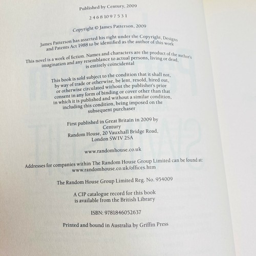 Lote de 2 libros de bolsillo grandes de James Patterson traje de baño de acción suspensivo, amante - Imagen 7 de 8