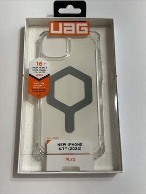 UAG PLYO Case For iPhone 15 Plus Case 6.7'' - ICE - MagSafe