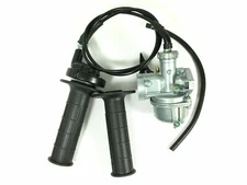 Carburetor & Twist Handle Throttle Cable Kawasaki KLX 110 2002-2010 Dirt Bike